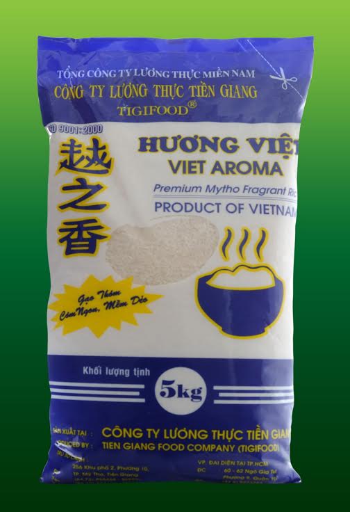 Gạo Hương Việt - Gạo Tigifood - Công Ty Lương Thực Tiền Giang